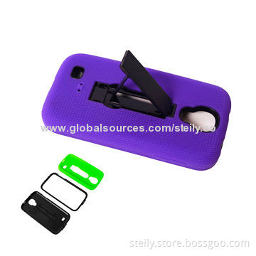 New 3-in-1 Box PC + Silicone Mobile Phone Stand Case for Samsung Galaxy S4 i9500